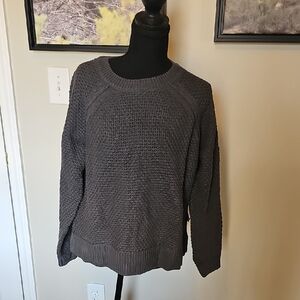 GAP Gray Crew Neck Sweater